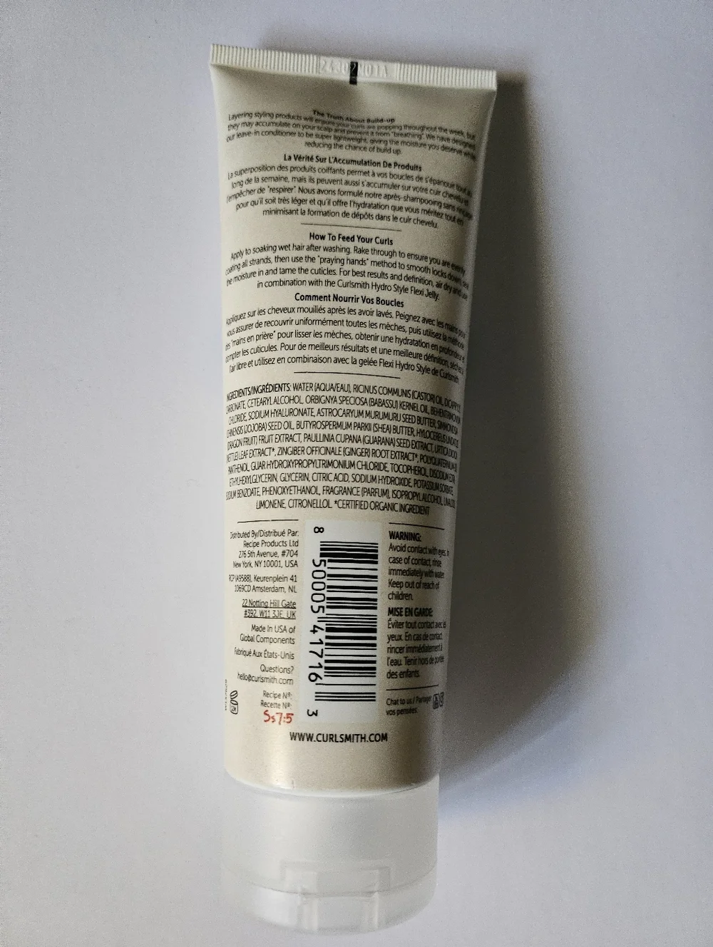 NEW Curlsmith Weightless Air Dry Cream For all Curl Types Leave in Conditioner - Picture 3 of 3